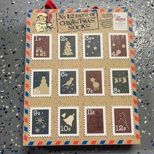 12 Days of Men’s Christmas Socks- New in box